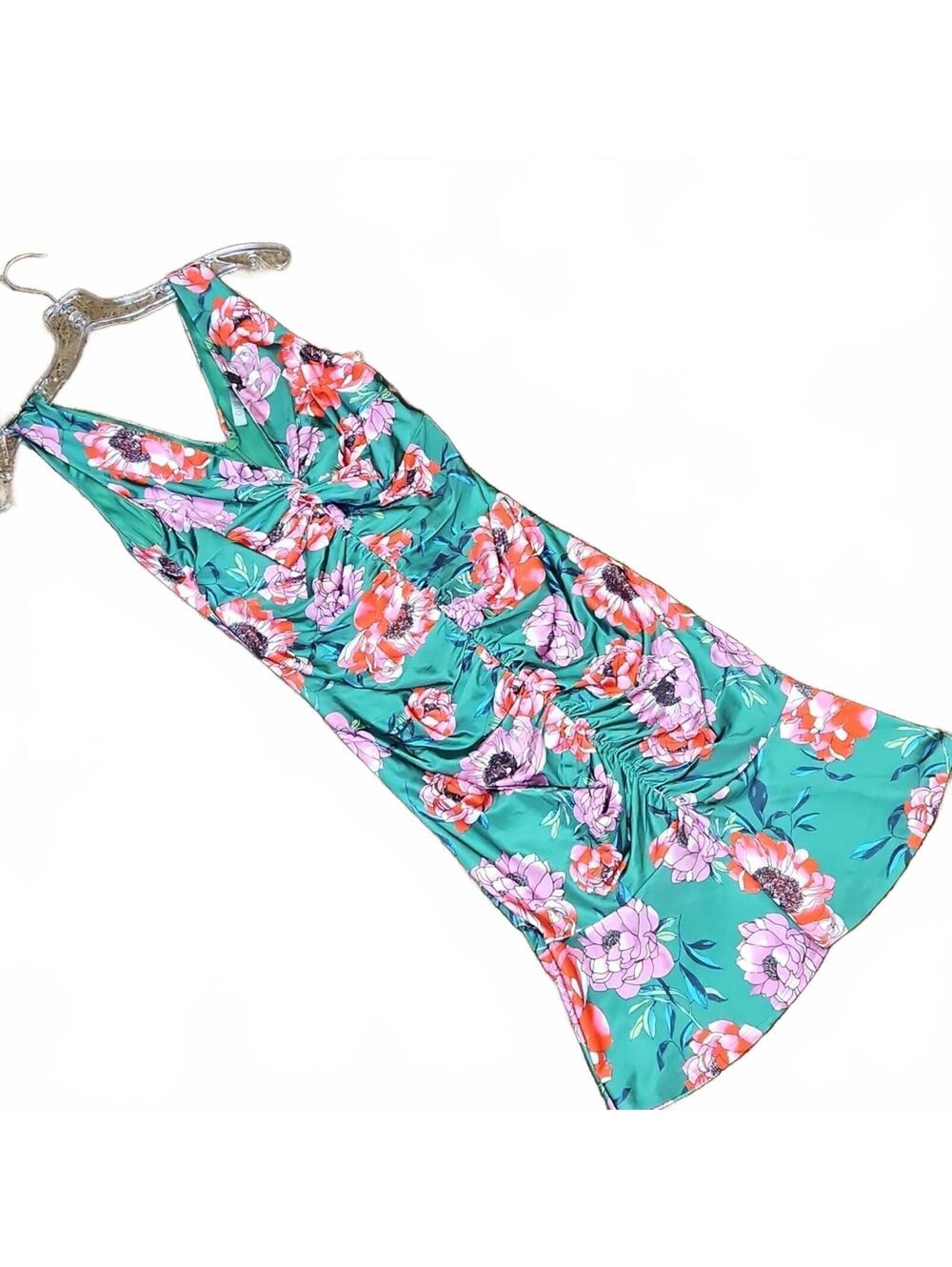 Guess | Floral Green Dress | 6